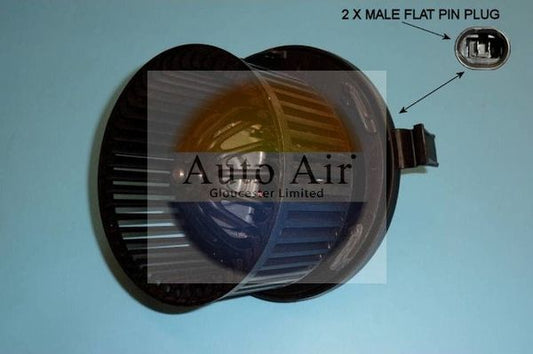 AUTO AIR 21-0042 Interior Blower 264W Power Heating/Ventilation Fits Citroen C5