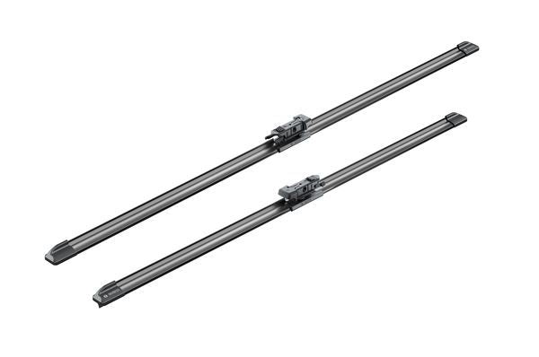 2 x BOSCH AEROTWIN A718S Flat Wiper Blades (Pair) Fits Citroen DS Ford Opel Vaux