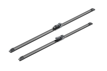 2 x BOSCH AEROTWIN A718S Flat Wiper Blades (Pair) Fits Citroen DS Ford Opel Vaux