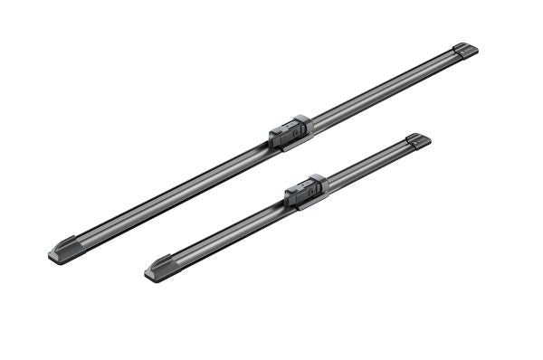 2x BOSCH Wiper Blades (Pair) For Citroen DS Fiat Ford Opel Peugeot Seat Vauxhall