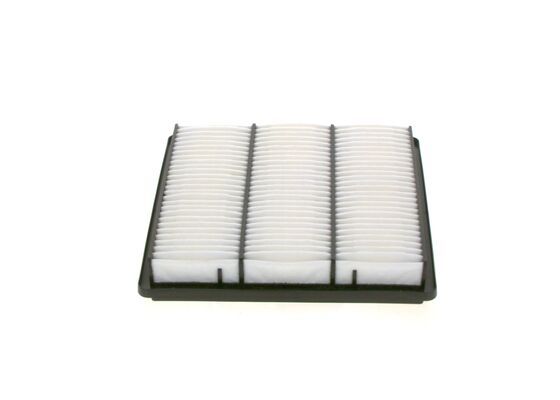 BOSCH 1457433965 Air Filter 224mm Length Insert 37mm Height Fits Mitsubishi