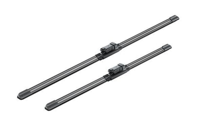 2 x BOSCH AEROTWIN A860S Flat Wiper Blades (Pair) 600/475mm Fits Audi Skoda VW