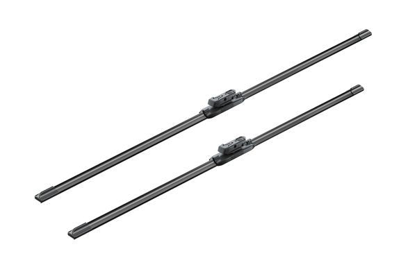 2 x BOSCH AEROTWIN A865S Flat Wiper Blades (Pair) Fits Citroen Opel Renault Vaux
