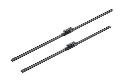 2 x BOSCH AEROTWIN A865S Flat Wiper Blades (Pair) Fits Citroen Opel Renault Vaux