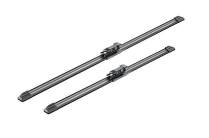 2x BOSCH Wiper Blades (Pair) Fits Alpina Audi BMW Infiniti Land Rover Mercedes