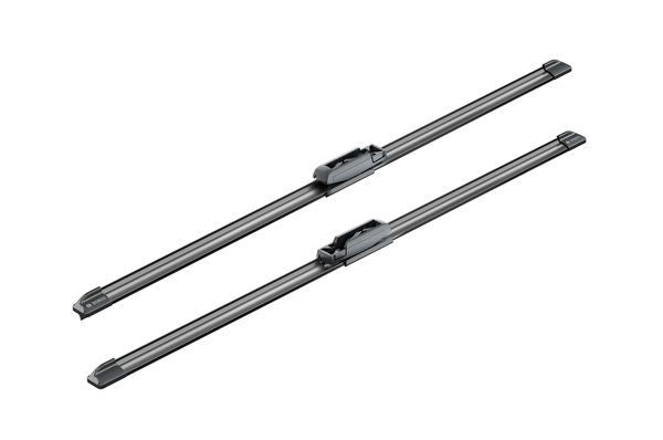 2 x BOSCH AEROTWIN A958S Flat Wiper Blades (Pair) 650/650mm Length Fits Seat