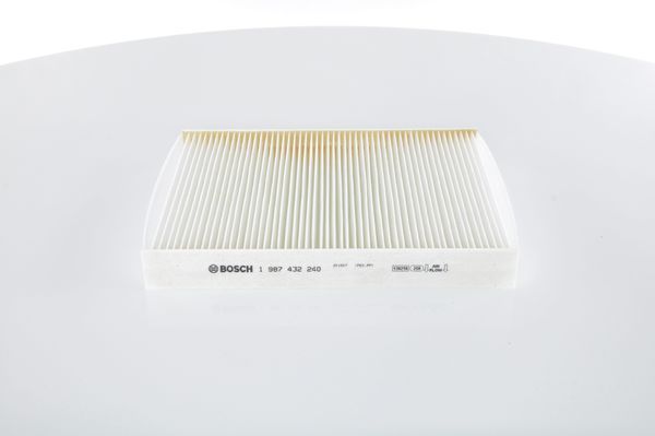 BOSCH 1987432240 Cabin Air Filter 252mm Length Particulate Fits Hyundai ix55