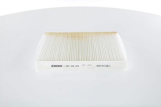 BOSCH 1987432240 Cabin Air Filter 252mm Length Particulate Fits Hyundai ix55