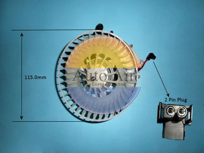 AUTO AIR 21-0079 Interior Blower 504W Fits Mercedes-Benz S-Class A2208203542