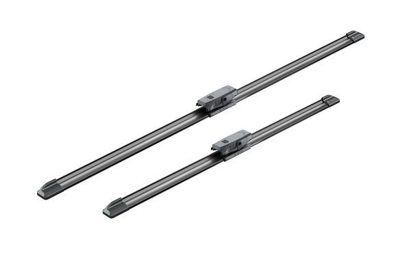 2x BOSCH Wiper Blades (Pair) For Alpina BMW Fiat Ford Jaguar Land Rover Mercedes
