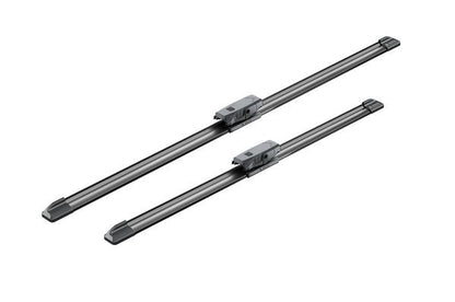 2x BOSCH Wiper Blades (Pair) Fits Alpina Audi BMW Infiniti Jaguar Land Rover