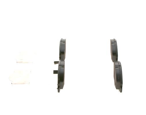 BOSCH 0986494760 Brake Pad Set For Disc Front 16.6mm Thickness Fits Hyundai i10
