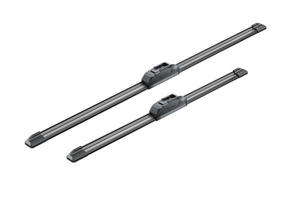 2x BOSCH Wiper Blades (Pair) Fits Chevrolet Citroen Daewoo Fiat Hyundai Infiniti
