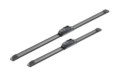 2x BOSCH Wiper Blades (Pair) Fits Chevrolet Citroen Daewoo Fiat Hyundai Infiniti