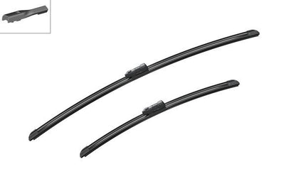 2 x BOSCH A864S Wiper Blades (Pair) Fits Alfa Romeo Audi Cupra Seat Skoda VW