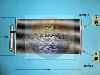 AUTO AIR 16-2036 Air Conditioning Condenser A/C Air Con Fits Nissan X-Trail