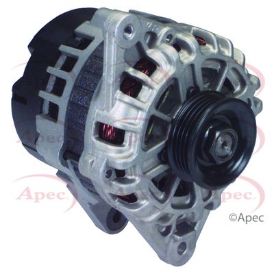 Alternator 12V Voltage 80A Charge Current 4 Ribs Fits Hyundai Kia APEC AAL1845