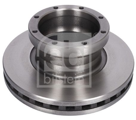 2x Front Brake Discs Braking System Febi Bilstein 185412 Fits DENNIS