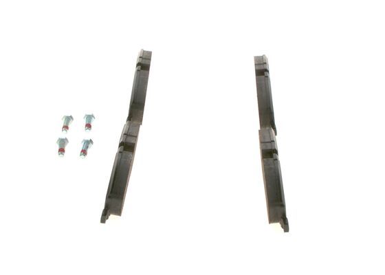 BOSCH 0986494147 Brake Pad Set For Disc Front 18.2mm Thickness Fits Land Rover