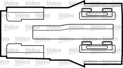 Valeo 850256 Window Regulator Rear Left N/S Passenger Fits Mercedes-Benz A-Class