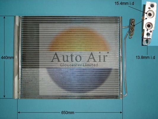 Auto Air 16-1327A A/C Condenser Air Conditioning Fits Land Rover Range Rover