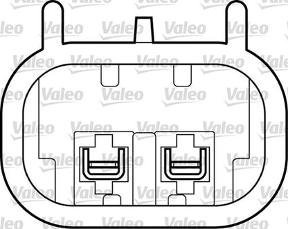 Valeo 850246 Window Regulator Rear Left N/S Passenger Fits Mercedes-Benz C-Class