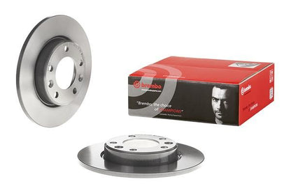 2x BREMBO 08.C659.11 Brake Disc Rear Solid Braking Fits Peugeot 308 308 SW