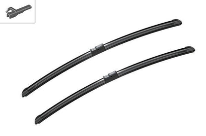 2 x BOSCH AEROTWIN A939S Flat Wiper Blades (Pair) 600/600mm Fits Mercedes VW