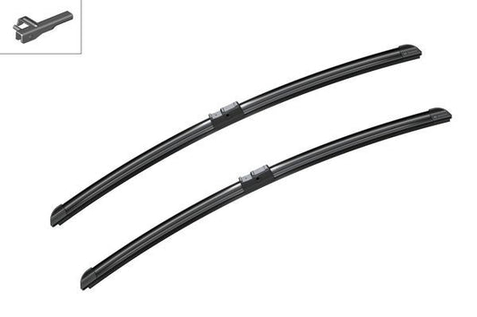 2 x BOSCH AEROTWIN A939S Flat Wiper Blades (Pair) 600/600mm Fits Mercedes VW