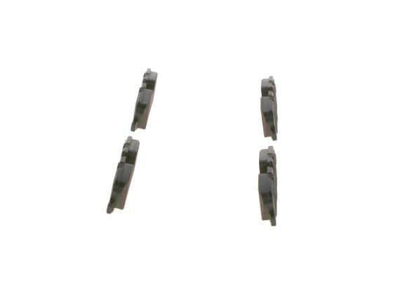BOSCH 0986494148 Brake Pad Set For Disc Rear 17.5mm Thickness Fits Land Rover