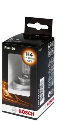 BOSCH 1987301850 Light Bulb 12V Voltage 60/55W Rated Power H4 Lamp Type