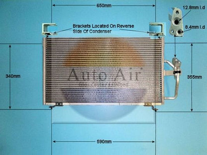 AUTO AIR 16-9718 Air Conditioning Condenser Air Con Replacement Fits Mitsubishi