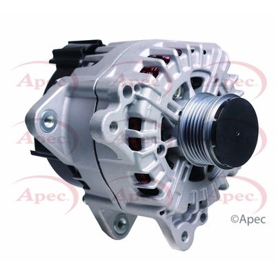Alternator with Belt Pulley APEC AAL1995 For Porsche VW Cayenne Panamera Touareg