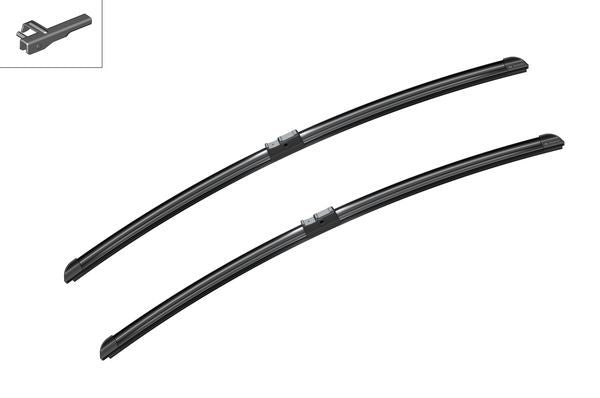 2 x BOSCH AEROTWIN A949S Flat Wiper Blades (Pair) 650/650mm Fits Mercedes