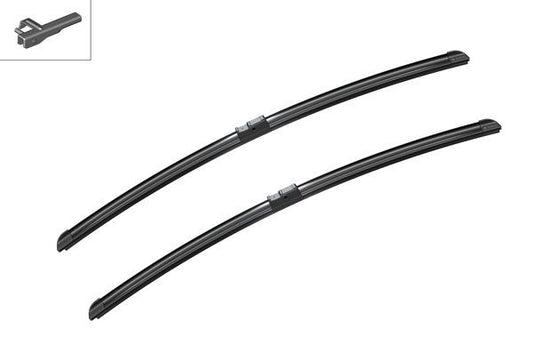 2 x BOSCH AEROTWIN A949S Flat Wiper Blades (Pair) 650/650mm Fits Mercedes
