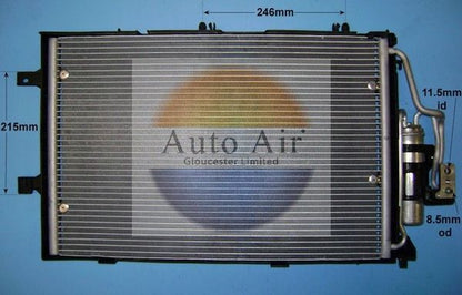 AUTO AIR 16-6212 Air Conditioning Condenser A/C Air Con Replacement For Vauxhall