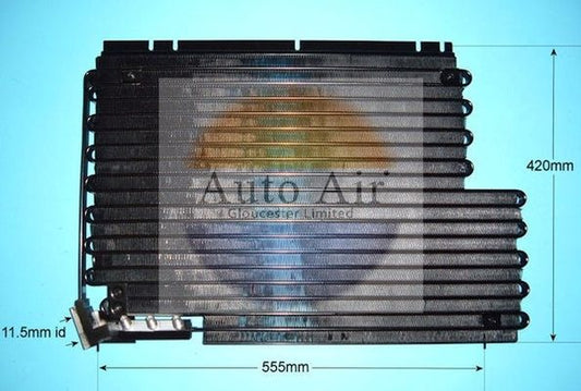 AUTO AIR 16-6544 Air Condenser A/C Air Conditioning Fits Volvo S90 V90 940 960