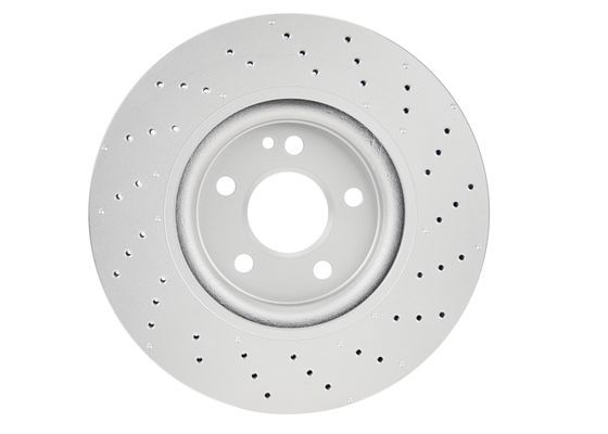 BOSCH 0986479A60 Brake Disc Front Perforated Vented Fits B-Class CLA GLA-Class