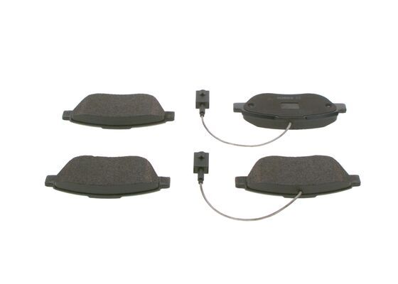 BOSCH 0986494464 Brake Pad Set For Disc Brake Front 19mm Thickness Fits Fiat