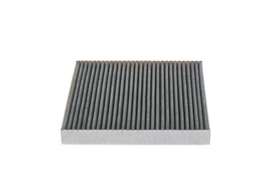 BOSCH 1987435602 Cabin Air Filter 224mm Length Activated Carbon Fits Hyundai Kia