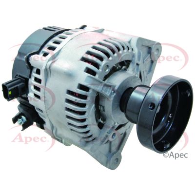 Alternator with Belt Pulley 12 Voltage APEC AAL1369 Fits Ford Focus