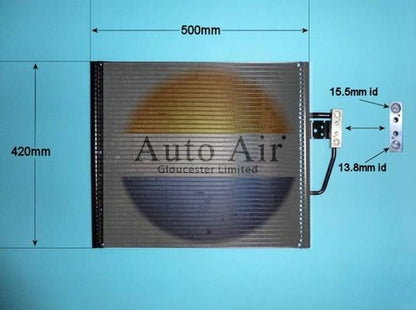 AUTO AIR 16-6590 Air Conditioning Condenser A/C Air Con For BMW 5 Series Z8
