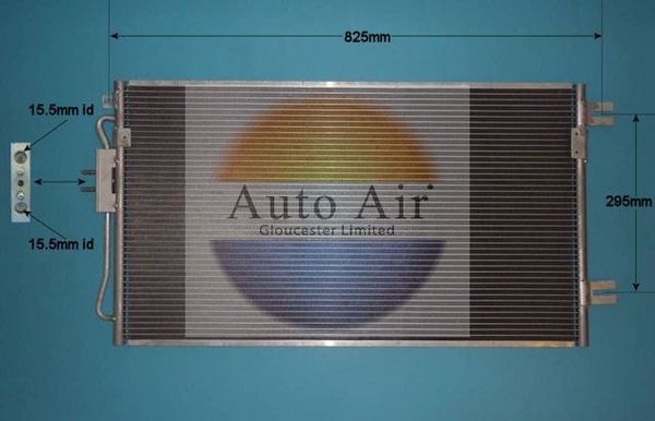 AUTO AIR 16-1999A Air Condenser A/C Air Conditioning Fits Chrysler Voyager
