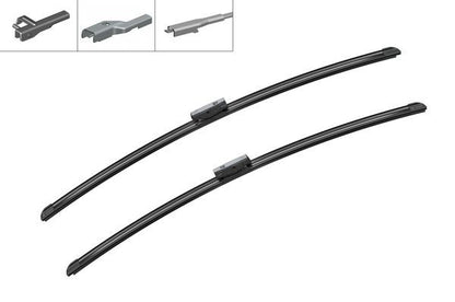 2 x BOSCH AM469S Wiper Blades (Pair) 700/700mm Fits Citroen Ford Peugeot Seat VW