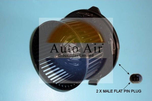 AUTO AIR 21-0050 Interior Blower 264W Power Heating/Ventilation Fits Citroen C5