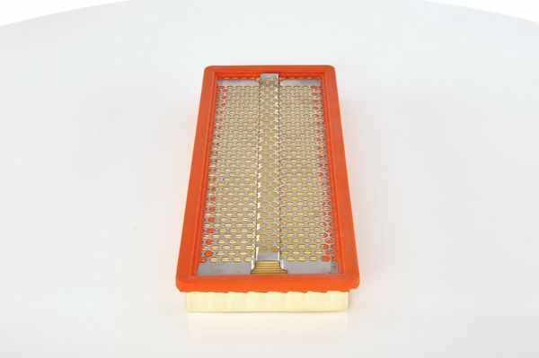 BOSCH 1457433257 Air Filter 378mm Length Insert 35.5mm Height Fits Fiat Punto