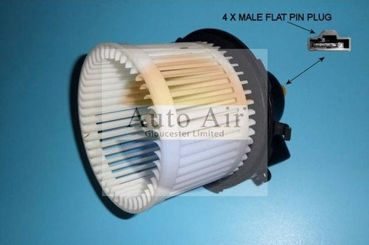 AUTO AIR 21-0140 Interior Blower 186W Power Heating/Ventilation Fits Fiat Ford