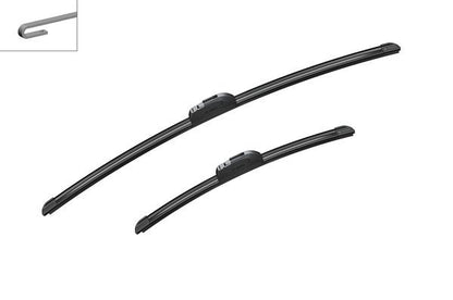 2 x BOSCH AR140S Wiper Blades (Pair) Fits Fiat Honda Hyundai Kia Suzuki Toyota