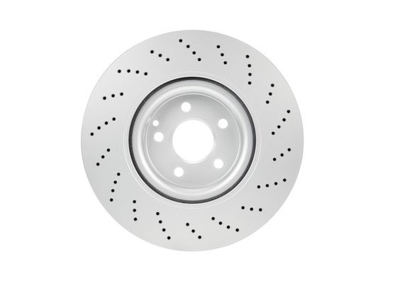 BOSCH 0986479764 Brake Disc Front Perforated Vented For Mercedes C-Class E-Class