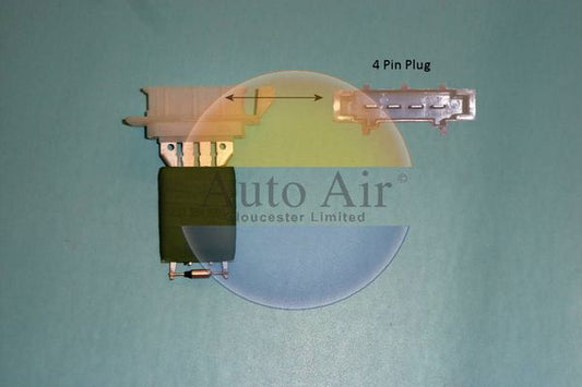 AUTO AIR 20-0069 Blower Series Motor Resistor A/C Air Con For Audi Seat Skoda VW